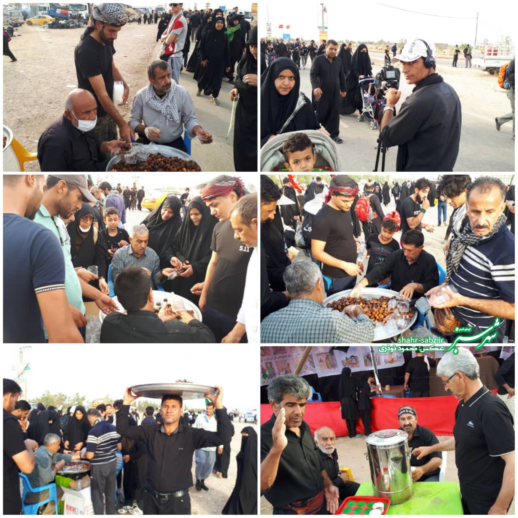 5آبان97 کربلا، راهپیمایی اربعین/ عکس از محمود نوذری