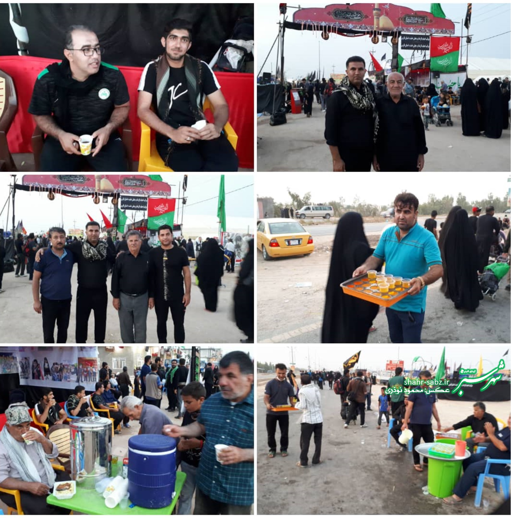 راهپیمایی اربعین/ کربلای معلی/ سوم آبان 1397/ عکس: محمود نوذری