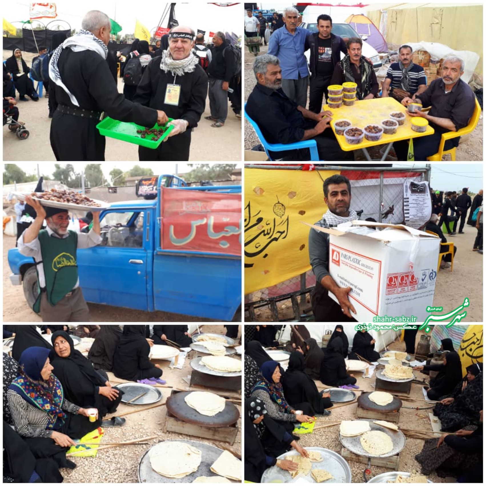 5آبان97 کربلا، راهپیمایی اربعین/ عکس از محمود نوذری