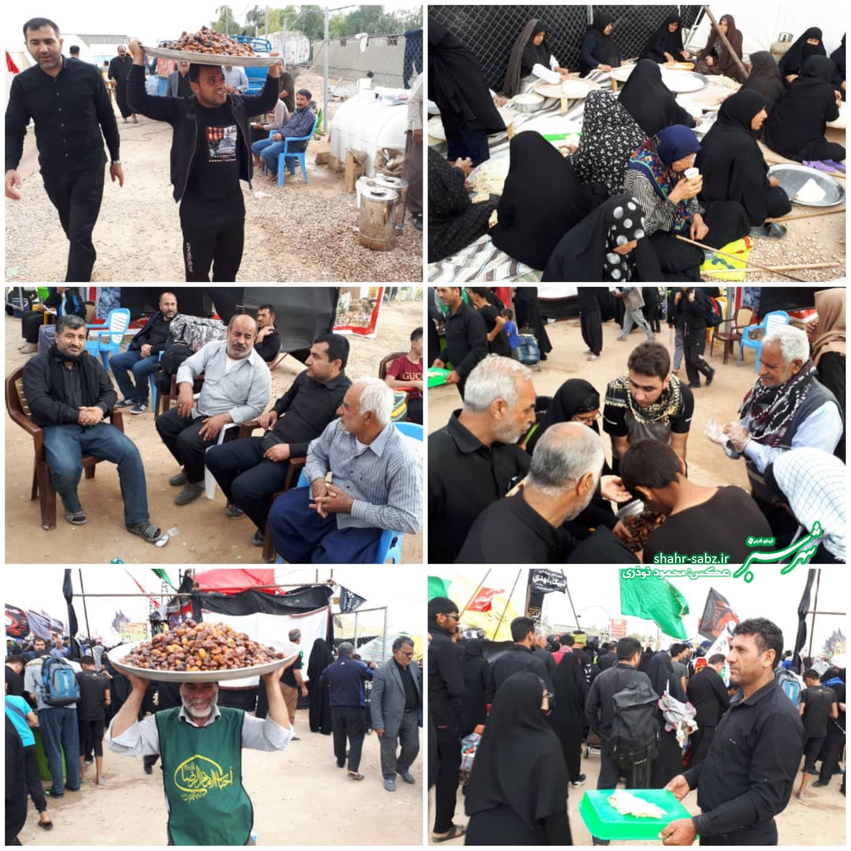 5آبان97 کربلا، راهپیمایی اربعین/ عکس از محمود نوذری