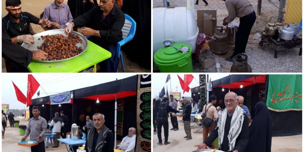 راه اندازی موکب احباب الرضا خشت - گزارش: محمود نوذری