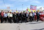 حضور پرشور پرسنل شهرداری کازرون در راهپیمایی ۱۳ آبان