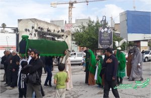 تشییع نمادین امام حسن مجتبی در کازرون/ 16 آبان1397/ عکس: زینب صادقی