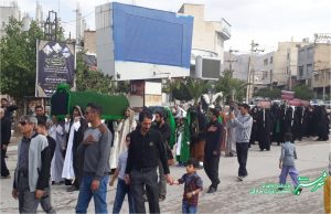 تشییع نمادین امام حسن مجتبی در کازرون/ 16 آبان1397/ عکس: زینب صادقی