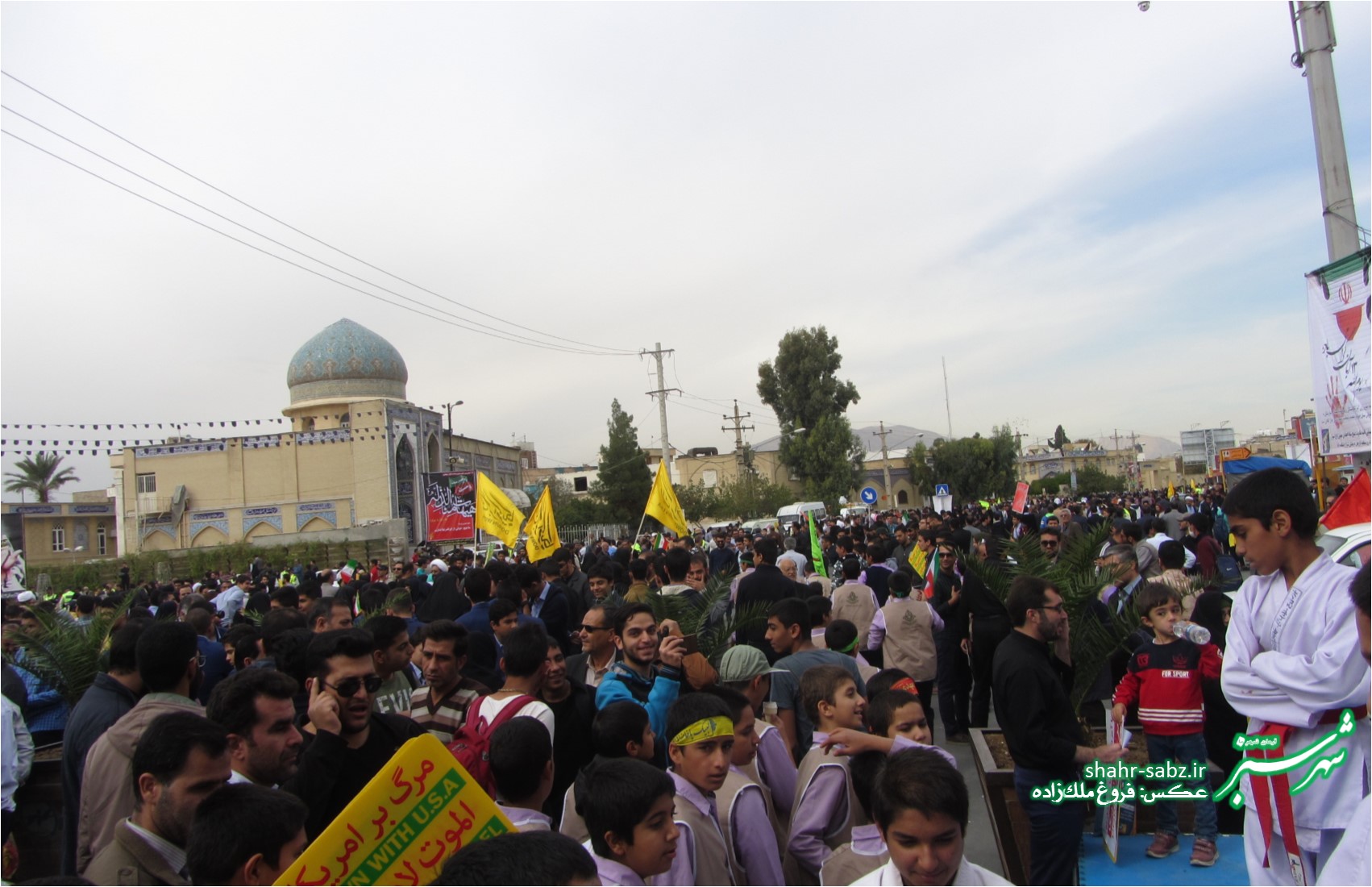 تجمع ضد استکباری 13 آبان در شیراز/ عکس: فروغ ملک زاده