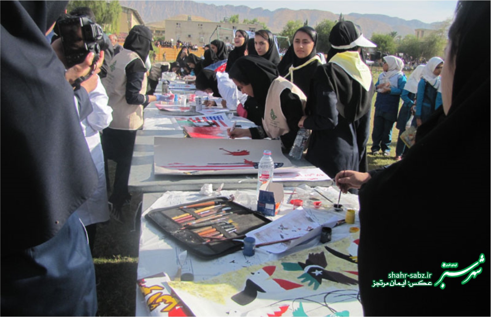 راهپیمایی 13 آبان در کازرون/ عکس: ایمان مرتجز