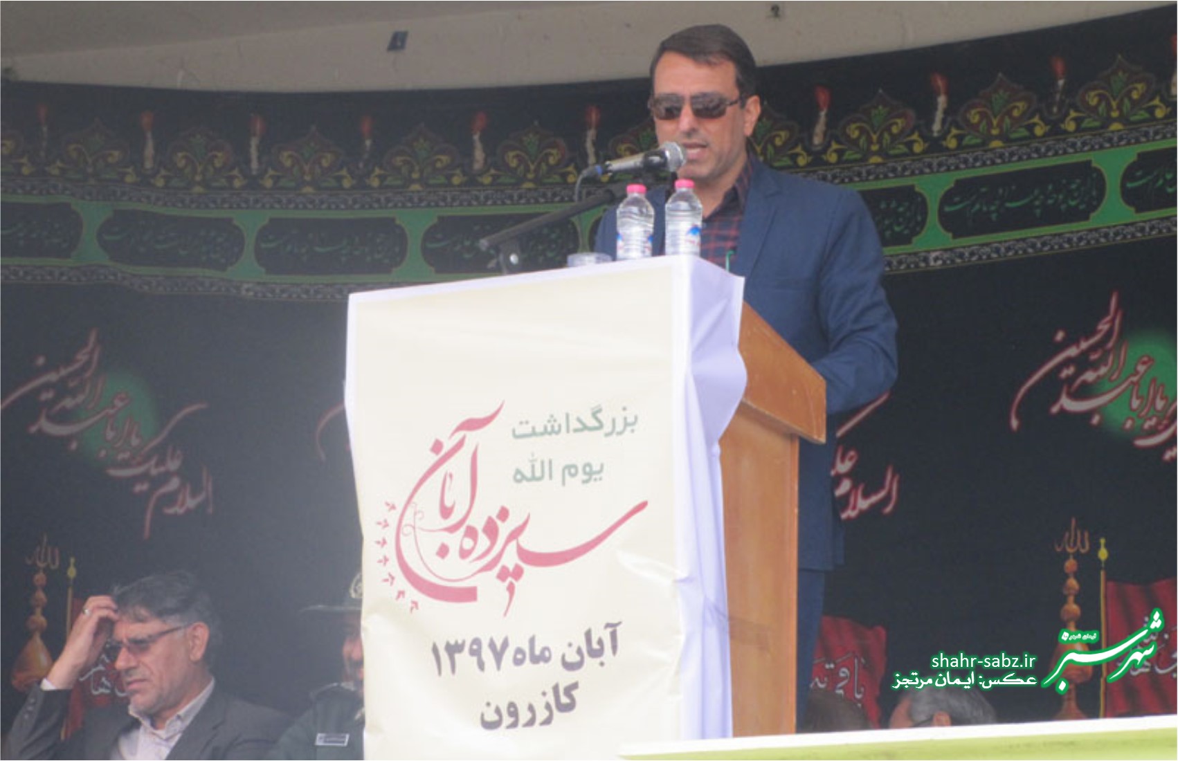 راهپیمایی 13 آبان در کازرون/ عکس: ایمان مرتجز