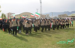 تجمع ضداستکباری دانش آموزان کازرون در 13 آبان1397/ عکس: زینب صادقی