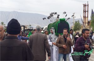 تشییع نمادین امام حسن مجتبی در کازرون/ 16 آبان1397/ عکس: زینب صادقی