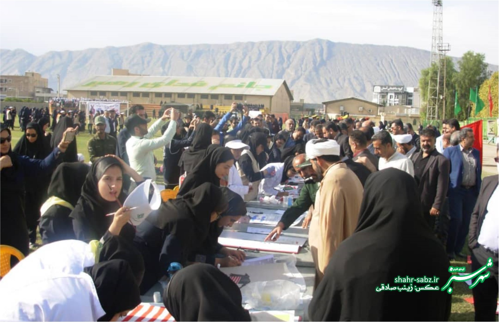 تجمع ضداستکباری دانش آموزان کازرون در 13 آبان1397/ عکس: زینب صادقی