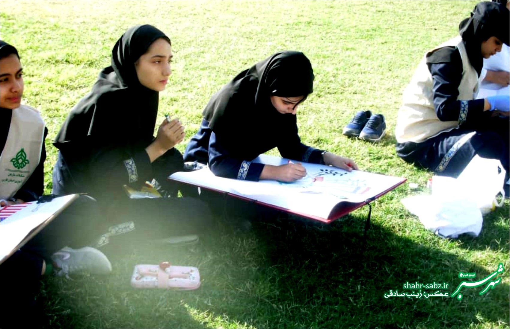 تجمع ضداستکباری دانش آموزان کازرون در 13 آبان1397/ عکس: زینب صادقی