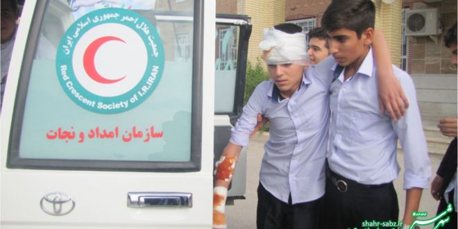 رزمایش پدافند غیرعامل در هنرستان امام خامنه ای کازرون/ عکس: ایمان مرتجز