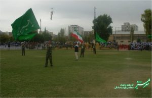 تجمع ضداستکباری دانش آموزان کازرون در 13 آبان1397/ عکس: زینب صادقی