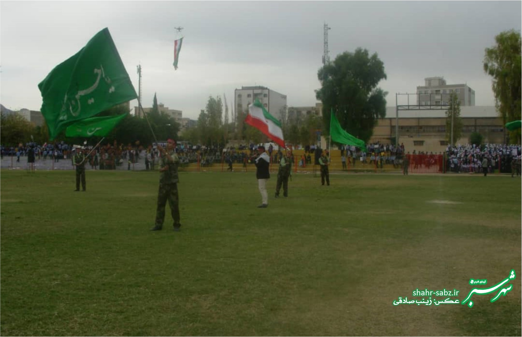 تجمع ضداستکباری دانش آموزان کازرون در 13 آبان1397/ عکس: زینب صادقی