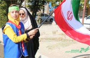 راهپیمایی 13 آبان 1397 خانه زنیان/ عکس: پریوش کاویانی