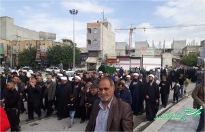 تشییع نمادین امام حسن مجتبی در کازرون/ 16 آبان1397/ عکس: زینب صادقی