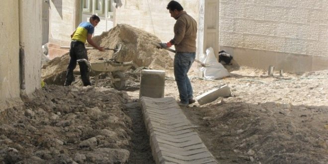 فعالیتهای گسترده عمرانی شهرداری کازرون