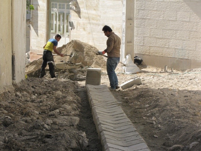 فعالیتهای گسترده عمرانی شهرداری کازرون