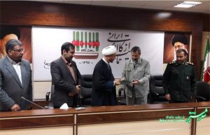 معارفه حجت الاسلام والمسلمین محمد حسین مدبر امام جمعه جهرم، به عنوان رئیس ستاد امر به معروف و نهی از منکر شهرستان جهرم و غلامرضا توکل به عنوان دبیر آن با حضور دبیر ستاد امر به معروف و نهی از منکر استان در سالن اجتماعات فرمانداری شهرستان جهرم / عکس: حمید مرزبان