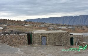 خانه های سنگی روستایی/ روستای کنده ای/ عکس: طاهره کریمی خرمی
