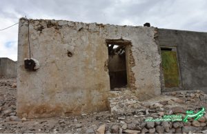 خانه های سنگی روستایی/ روستای کنده ای/ عکس: طاهره کریمی خرمی