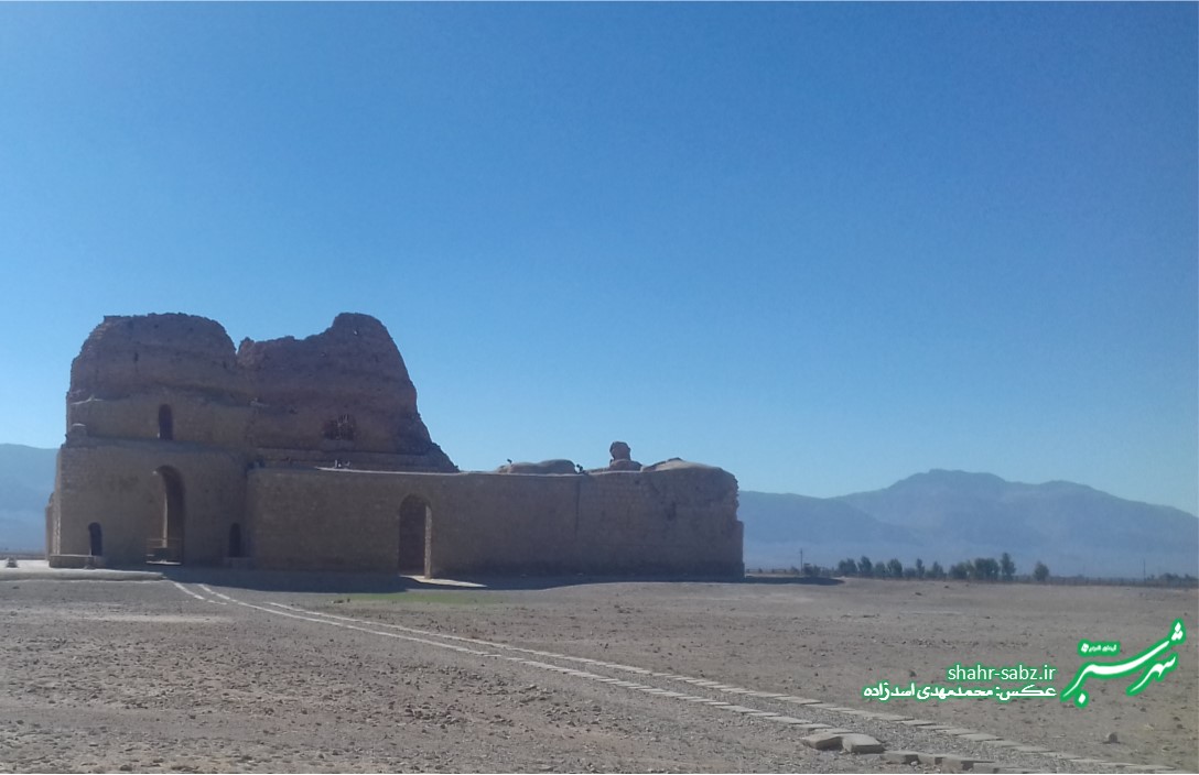 کاخ ساسانی سروستان/ عکس: محمدمهدی اسدزاده