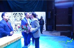 تقدیر از رانندگان کازرونی توسط علی باقری شهردار کازرون