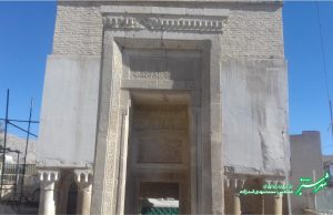 مقبره شیخ یوسف بن یعقوب سروستانی و محمد بن حسن‌علی البیظاوی/ عکس: محمدمهدی اسدزاده