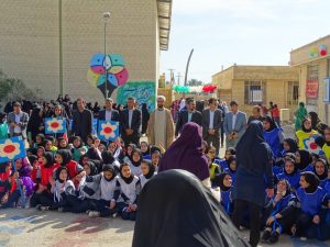 افتتاحیه پنجمین دوره المپیاد ورزشی درون مدرسه ای بالاده کازرون