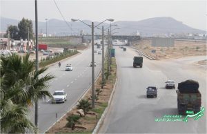 بزرگراه خلیج فارس شیراز-عکس از علی مقدس فرد