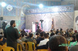 سردار سلامی/ یادواره شهدای کازرون/ دی ماه 97/ مصلی نمازجمعه کازرون/ آرامگاه شهید حمزه/ عکس: زینب صادقی