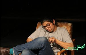 نمایش زندگی در تئاتر/ حنیف سلطانی سروستانی و سروش عباسی/ عکس: محمدمهدی اسدزاده