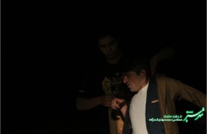 نمایش زندگی در تئاتر/ حنیف سلطانی سروستانی و سروش عباسی/ عکس: محمدمهدی اسدزاده