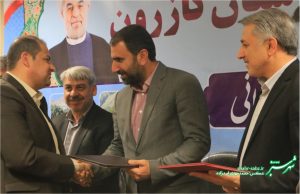 داریوش دهقان، صابر سهرابی، علی مرحمتی/ نشست شورای اداری کازرون/ سفر مدیرکل فرهنگ و ارشاد اسلامی فارس به کازرون/ عکس: محمدمهدی اسدازده