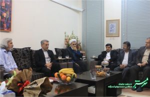 علی مرحمتی، سید علی اکبر موسوی، محسن پرهیزگار، محمدجواد جلالی، صابر سهرابی و عبدالرسول حکیم/دیدار صابر سهرابی با عبدالرسول حکیم/ سفر مدیرکل فرهنگ و ارشاد اسلامی فارس به کازرون/ عکس: محمدمهدی اسدازده