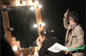 نمایش زندگی در تئاتر/ حنیف سلطانی سروستانی و سروش عباسی/ عکس: محمدمهدی اسدزاده