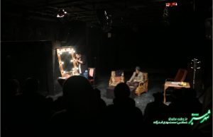 نمایش زندگی در تئاتر/ حنیف سلطانی سروستانی و سروش عباسی/ عکس: محمدمهدی اسدزاده