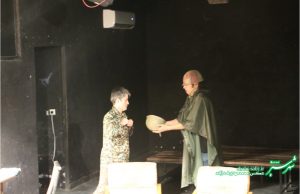 نمایش زندگی در تئاتر/ حنیف سلطانی سروستانی و سروش عباسی/ عکس: محمدمهدی اسدزاده