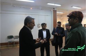 بازدید صابر سهرابی از نمایشگاه خوشنویسی کازرون/ سفر مدیرکل فرهنگ و ارشاد اسلامی فارس به کازرون/ عکس: محمدمهدی اسدازدهبازدید صابر سهرابی از نمایشگاه خوشنویسی کازرون/ سفر مدیرکل فرهنگ و ارشاد اسلامی فارس به کازرون/ عکس: محمدمهدی اسدازده